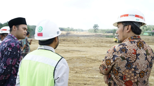 Edi Purwanto Cek Pembangunan Tol Jambi - Betung, Akhir 2024 Sudah Bisa Dilalui